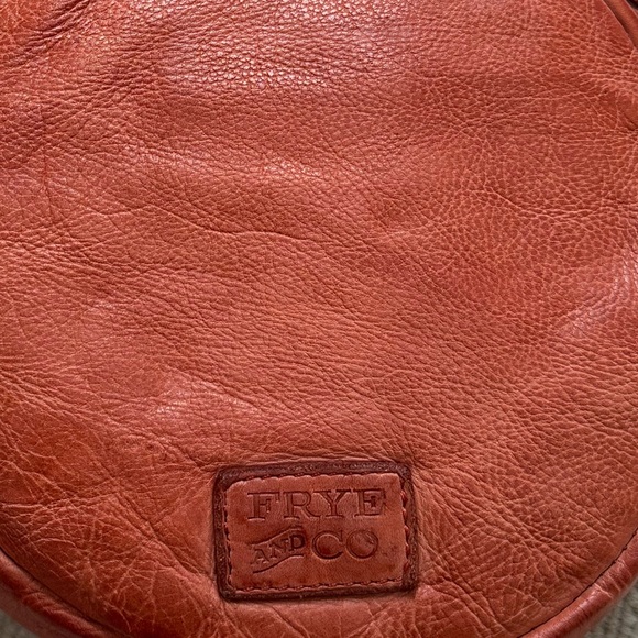 Women's Orange Woven Crossbody Bag - Picture 4 of 4